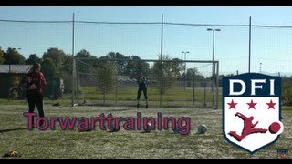 Torwarttraining Reaktion und Koordination am Deutschen Fußball Internat [upl. by Reiko64]