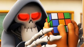 Spookiz  Solve the Puzzle  Rubiks Cube  스푸키즈  Funny Cartoon  Kids Cartoons  Videos for Kids [upl. by Scornik887]