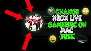 HOW TO GET AN XBOX CUSTOM GAMERPIC ON MAC FREE 2017 [upl. by Naivaj280]