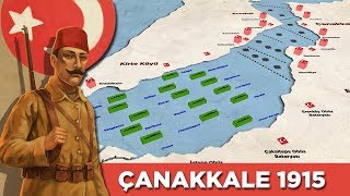 Osmanlının Son Direnişi ÇANAKKALE SAVAŞI 1915 18 Mart Deniz Zaferi  3D VERSİYON [upl. by Azmah540]