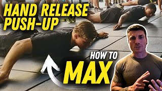 MAX the ACFT CRUSH your Hand Release PushUps [upl. by Anna-Diana]