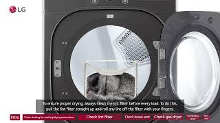 LG Dryers Troubleshooting Burning Or Discoloration In Your LG Dryer [upl. by Norbie]