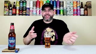 Samuel Adams Boston Lager  Boston Beer Company  Beer Review  710 [upl. by Latterll]