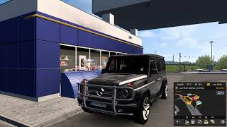 MercedesBenz W463 2012 G65 AMG  Fast Driving  Sankt Petersburg to Paskov  eurotrucksimulator2 [upl. by Mccully]