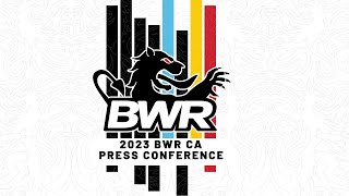 BWR CA 2023 Mens PreRace Press Conference North American Men [upl. by Gomer]