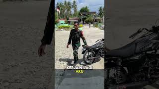 1 Letting memang susah tniad tni army komedi shorts fyp [upl. by Eedissac]