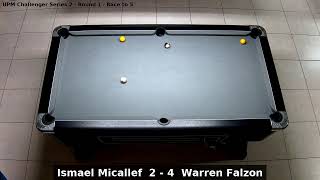 Ismael Micallef vs Warren Falzon  UPM Challenger Series 2  Round 1 [upl. by Sigvard]