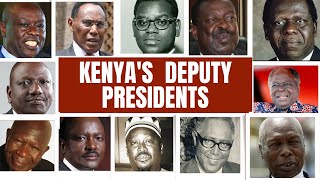 Vice Presidents of Kenya since independence from Britain in 1963 [upl. by Namzed758]