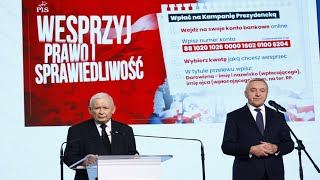 PiS w kryzysie po decyzji PKW Kaczyński apeluje o wsparcie finansowe [upl. by Rilda]