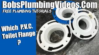 How to Install a PVC Toilet Flange [upl. by Thatcher]