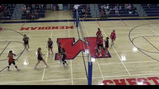 Jane Klosowsky Mendham vs Hackettstown [upl. by Yedrahs]