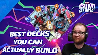 BEST DECKS you can actually build in Marvel SNAP for 2024 [upl. by Leesa]