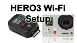 WiFi Setup HERO3 GoPro Tips And Tricks [upl. by Maclaine]