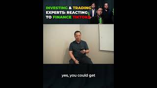 Investing amp Trading experts react to finance tiktoks [upl. by Eatnuahs]