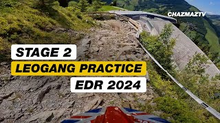 Stage 2  Leogang Practice  Enduro World Cup 2024 [upl. by Ennahgem]