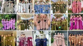 trend warna dan model baju bridesmaid 2024 [upl. by Nessy222]