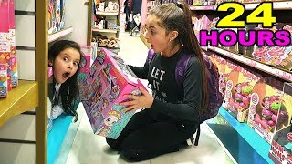 24 HOUR CHALLENGE IN HAMLEYS  FUNNY SKIT [upl. by Eedrahs]