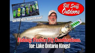 quotFishing Flashers amp Fliesquot for Lake Ontario Kings [upl. by Qiratla100]