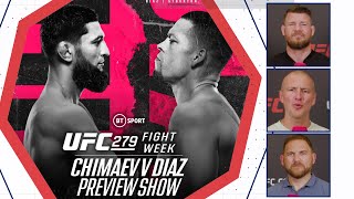 Khamzat Chimaev v Nate Diaz Fight Week  UFC 279 Preview Show  With Mike Bisping [upl. by Bette-Ann]