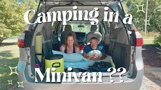 Free No Build Minivan Camper Conversion  Part 1 [upl. by Erodisi916]