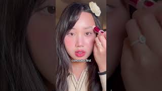 BLEACH EYEBROWS WITHOUT DYE use this makeup hack trend kbeauty eyebrows makeuphacks kpop [upl. by Aeslek]