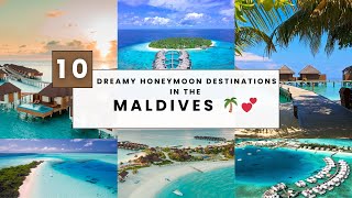 10 Dreamy Honeymoon Destinations in the Maldives 🌴 travel fyp maldives explore honeymoon [upl. by Radferd892]