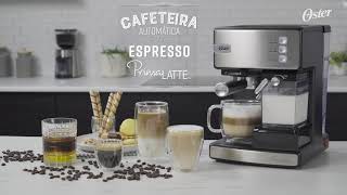 Cafeteira Espresso Oster® Nova PrimaLatte [upl. by Ecirual]