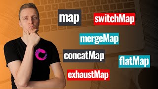 Map switchMap mergeMap flatMap concatMap exhaustMap in RxJS  what is the difference [upl. by Alan]