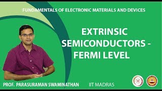 Extrinsic semiconductors  Fermi level [upl. by Wimsatt140]