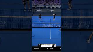 💥Que grande es Ale Galan 👽 padel padelhighlights padeltime Dubai Premier Padel P1 Semifinal [upl. by Alyat]