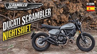 2023 Ducati Scrambler Nightshift review  walk around and riding video [upl. by Amalbergas]