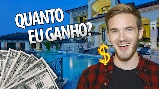 QUANTO GANHA PEWDIEPIE [upl. by Eittak]