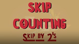 Skip Counting by 2s From 1 to 100  Skip by 2s skipcounting [upl. by Gerstein111]