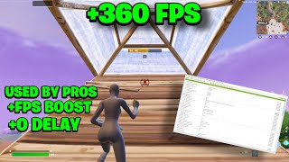 How PROS Boost FPS amp Reduce Input Delay in Fortnite ✅ HUGE FPS BOOST [upl. by Perron710]