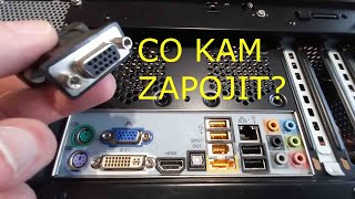 Konektory základní desky na pc 🖥️ Co kam zapojit❓ [upl. by Aitercul945]