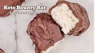 Keto Bounty Bars  The Best Keto Chocolate Bars [upl. by On]