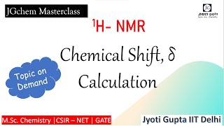 Chemical Shift Calculation 1HNMR Spectroscopy Calculate the shift in 1h NMR Physical Chemistry [upl. by Annagroeg366]