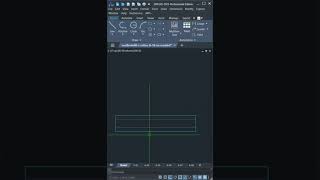 ZWCAD 2025 การเขียนผนังแบบยืดได้ ZWCAD AutoCAD [upl. by Leiruh]