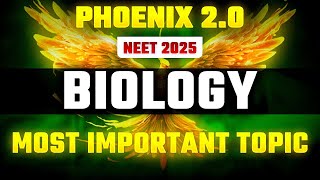 Phoenix 20 Biology Most Important Video for NEET 2025  Unacademy NEET [upl. by Orji]