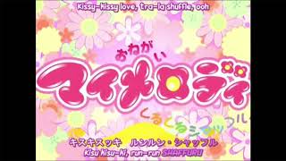 Onegai My Melody Kuru Kuru Shuffle Opening [upl. by Morrissey]