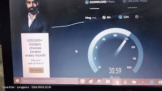 Airtel Xstream Airfiber Speed Live Test in Village [upl. by Siuol]