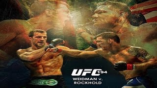 UFC 194  Weidman Vs Rockhold Promo  Touch And Go HD [upl. by Ylime725]