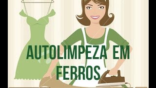 COMO FAZER AUTOLIMPEZA EM FERROS DE PASSAR ROUPAS  PT 01 [upl. by Eerb]