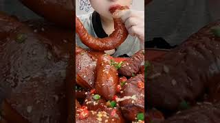 ASMR Eating Yummy Intestines Skin Eating Show 34 [upl. by Brien]