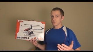 Syma F3 Helicopter 4 канала аналог V911 [upl. by Feenah]