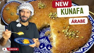 Como Fazer Kunafa Árabe Com Cream Cheese RECEITA ARABE [upl. by Arorua]