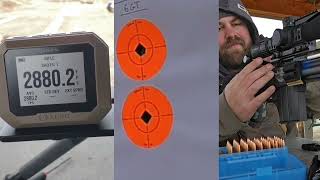 Muzzle brake vs Suppresor Point of impact accuracy and velocity changes [upl. by Hellene]