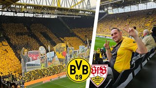 Mega Geburtstags Choreo ohne Happy End 🔥🖤💛 I BVB VERLIERT GEGEN DEN VFB STUTTGART [upl. by Narol]