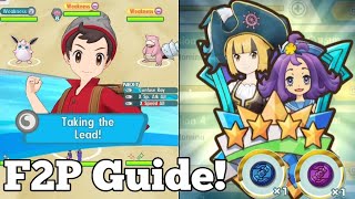 F2P Guide x2 Ghost  SinnohAlola Story Event Exciting Trrasure Hunt  Pokémon Masters EX [upl. by Story925]