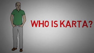 Who is Karta  Hindu Succession Act 1956  Indian Law [upl. by Idnem391]